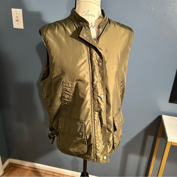 Lauren Ralph Lauren Fall Vintage Ralph Lauren Green Hunting Vest - Picture 1 of 12